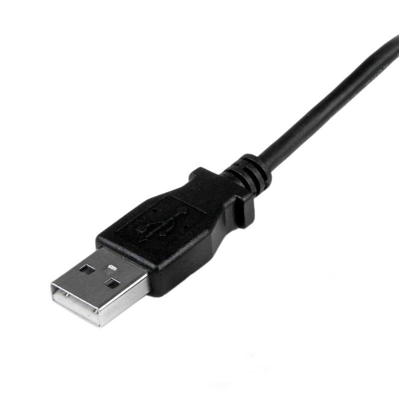 StarTech USBAUB1MU 1m Micro USB Cable - A to Up Angle Micro B